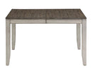 Steve Silver Abacus Dining Table in Smoky Alabaster