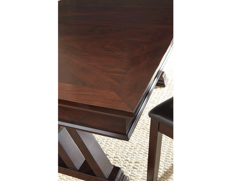 Steve Silver Adrian Dining Table in Espresso Cherry