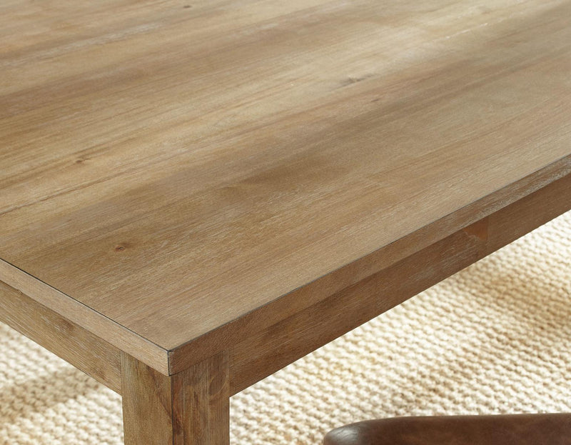 Steve Silver Ander Dining Table in Natural Honey