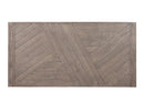 Steve Silver Auckland Reclaimed Wood Dining Table in Weathered Grey