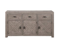 Steve Silver Auckland Reclaimed Wood Server in Weathered Grey