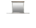 Steve Silver Bear Creek Mirror in White Smoke