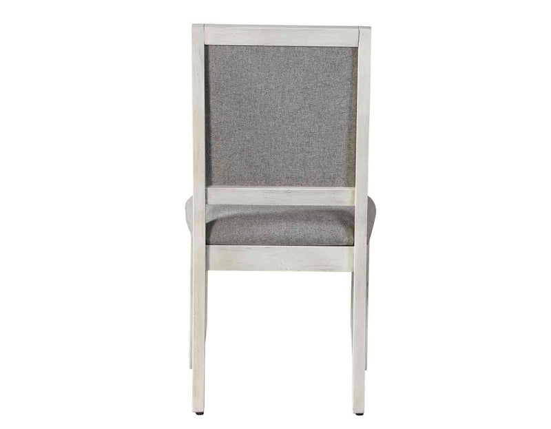 Steve Silver Canova Side Chair in Cathedral White (Set of 2)