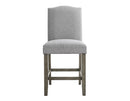 Steve Silver Grayson Counter Chair in Driftwood (Set of 2)