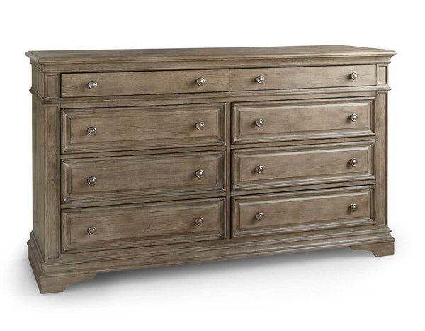 Steve Silver Highland Park 8 Drawer Dresser in Waxed Driftwood image