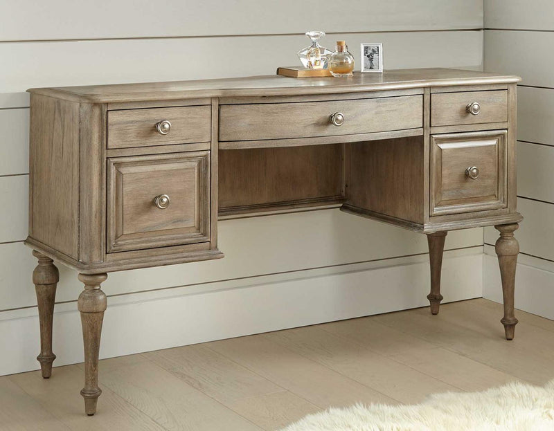 Steve Silver Highland Park Vanity Desk in Waxed Driftwood image