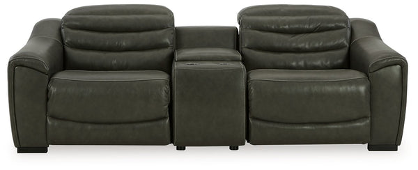 Center Line 3-Piece Power Reclining Loveseat with Console image