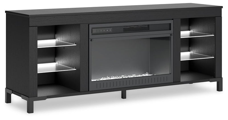 Cayberry 3-Piece Entertainment Center with Electric Fireplace