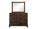 Atenas - 6-Drawer Dresser - Brown