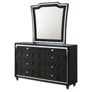 Lorient - 8-Drawer LED Bedroom Dresser Cabinet
