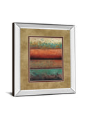 Excitement By Laurie Fields - Mirror Framed Print Wall Art - Red