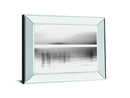 Tranquil Dawn By Pelkey M. Mirrored Frame - Pearl Silver