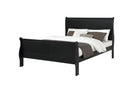 Crown Mark Furniture Louis Philip Queen Bed in Black image