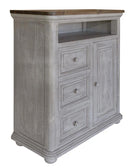 Luna Gray 3 Drawer, 1 Door, Chest TV