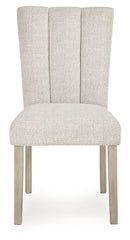 Larawyn - Dining Upholstered Side Chair (Set of 2) - Bisque - Austin's Furniture Depot (Austin,TX)