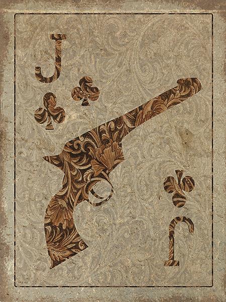 Old Wild West Jack By Cindy Jacobs (Framed) - Light Brown