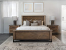 Natural Teca, King Bed