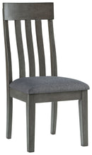 Hallanden - Dining UPH Side Chair (Set of 2) - Black / Gray