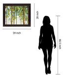 Serene Arbor - 28" x 34" Framed Wall Art