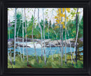 River Birch Vista - 28" x 34" Framed Wall Art