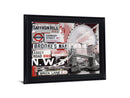 London Fusion - 28" x 34" Framed Wall Art