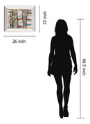 Converse By Staci Swider - Mirror Framed Print Wall Art - Purple