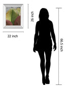 Butterfly Palm I By Patricia Pinto - Mirror Framed Print Wall Art - Green