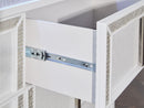 Chalanna - Dresser And Mirror - White