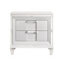 Twenty Nine - Nightstand With USB - White