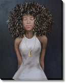 Serene Halo - 36" x 48" Framed Wall Art