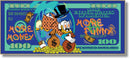 Greedy Duck Delight - 28" x 63" Framed Wall Art