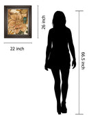 Fleurs De Bois By Maja - Framed Print Wall Art - Beige