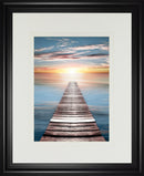 34x40 Dusk Escape By Natalie Carpentieri - Light Blue