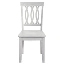 Steve Silver Naples Side Chair in Antiqued White (Set of 2)