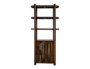 Black Balam Wall Unit with Electric Fireplace Insert