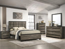 Crown Mark Furniture Remington Dresser Mirror in Brown image
