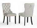 Arabella Accent Chair Black Velvet