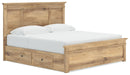 Makidern - Panel Storage Bed With Under Bed Storage Unit - Austin's Furniture Depot (Austin,TX)