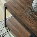 Trindwick - Occasional Table Set (Set of 3) - Brown / Gun Metal