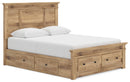 Makidern - Panel Storage Bed With 2 Under Bed Storage Units - Austin's Furniture Depot (Austin,TX)