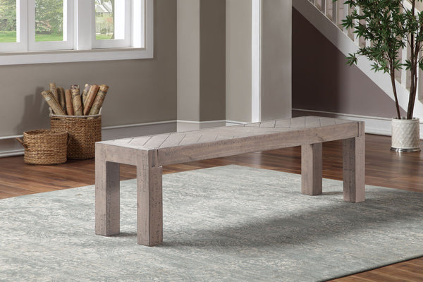 Auckland - Bench Reclaimed - Brown