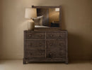 Atenas - 6-Drawer Dresser - Brown