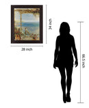 Coastal Retreat View - 28" x 34" Framed Wall Art