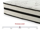 Chime 10 Inch Hybrid - 2 Pc. - Queen Mattress And Pillow - White