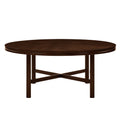 Steve Silver Hartford Round Dining Table in Espresso