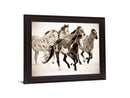 Speckled Gallop - 28" x 34" Framed Wall Art