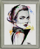 Veil Reverie - 28" x 34" Framed Wall Art