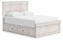 Makidern - Panel Storage Bed With Under Bed Storage Unit - Austin's Furniture Depot (Austin,TX)