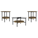 Delfin - Round Coffee Table Set