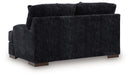 Whitmore Manor - Loveseat - Black Pearl - Austin's Furniture Depot (Austin,TX)